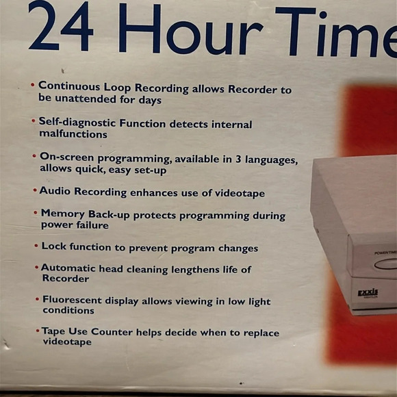 IOB Exxis 24 Hour Time Lapse Security Recorder Security System Model ER24TLCN - Picture 9 of 16